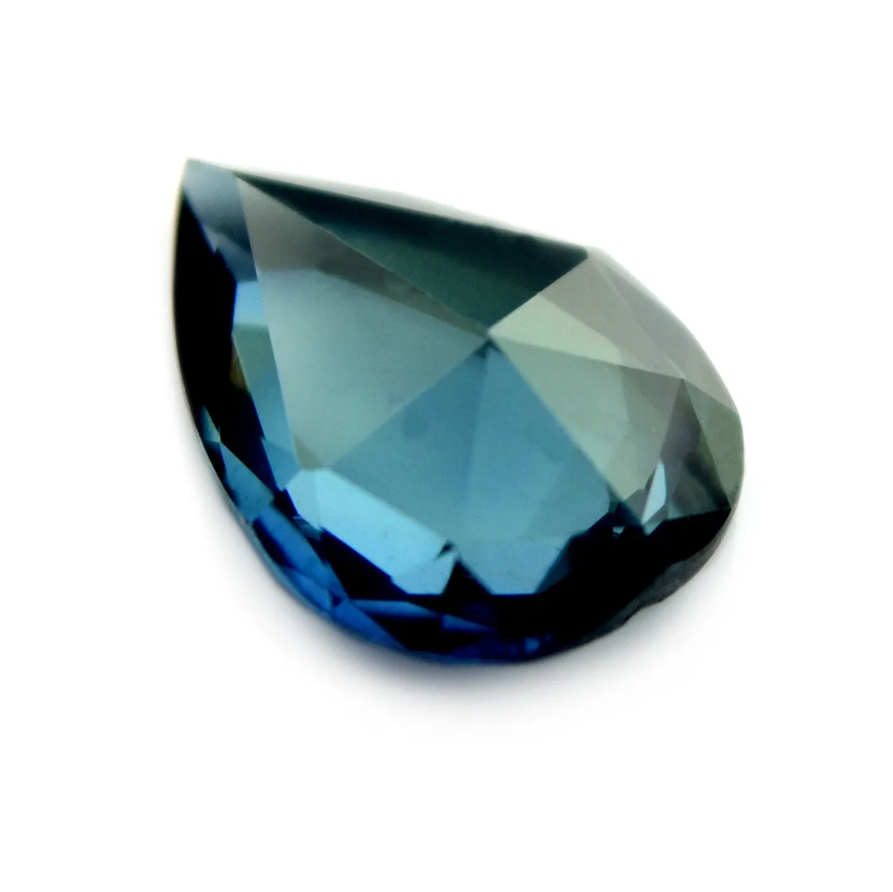 0.90 ct Certified Natural Teal Sapphire