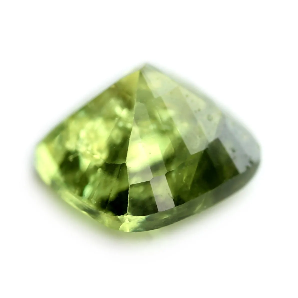 0.90ct Certified Natural Green Sapphire
