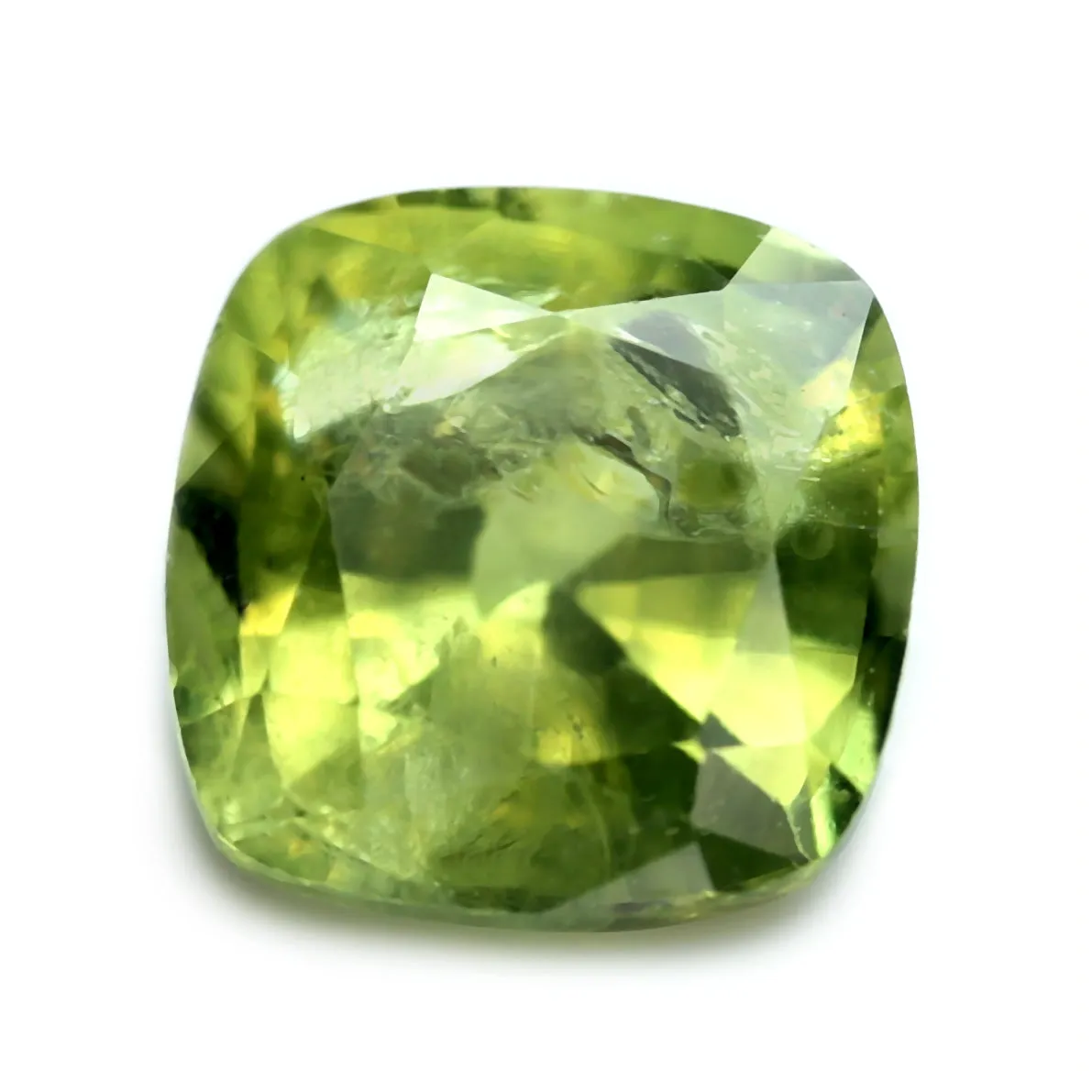 0.90ct Certified Natural Green Sapphire