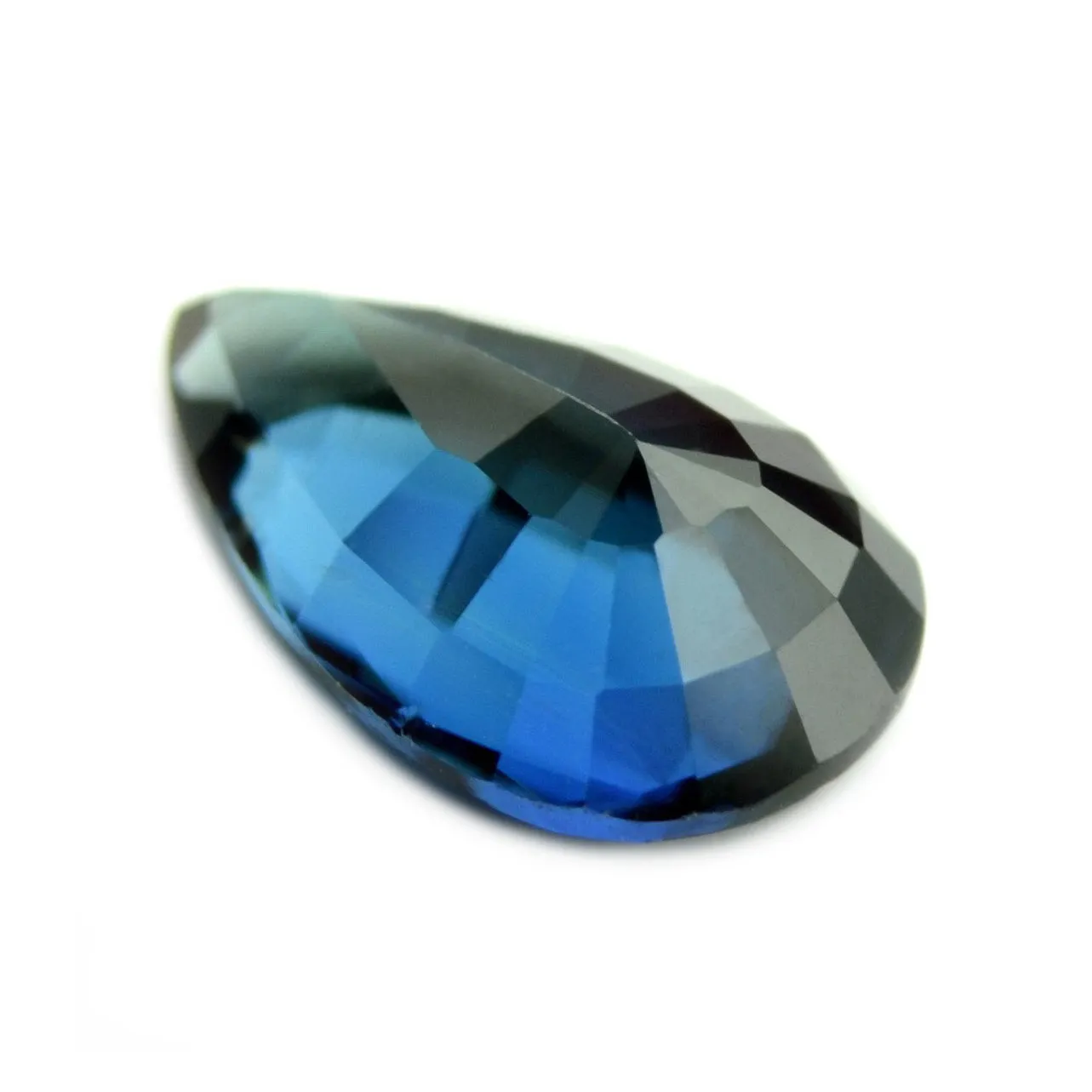 0.91ct Certified Natural Teal Sapphire