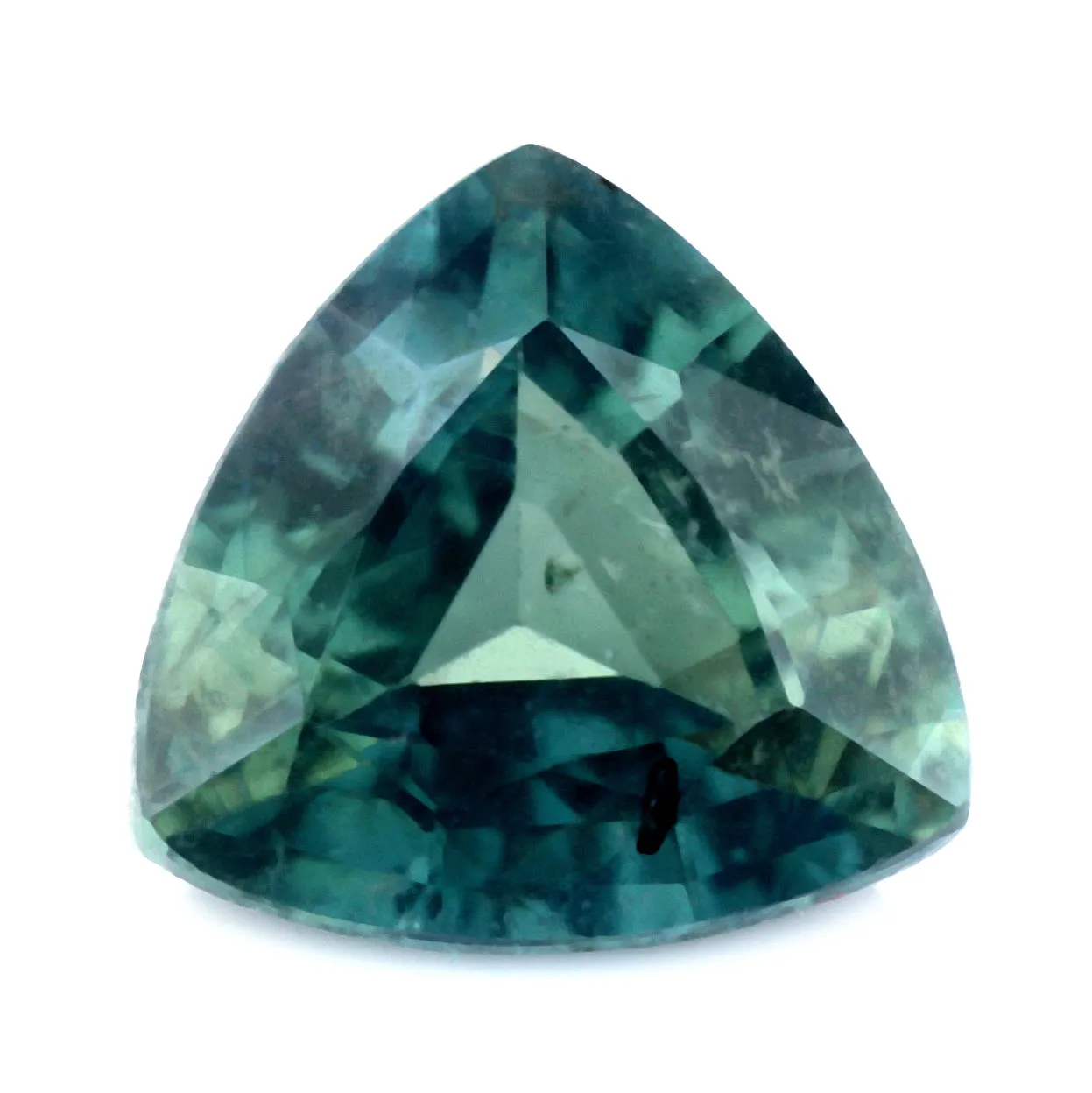 0.91ctCertified Natural Teal Sapphire