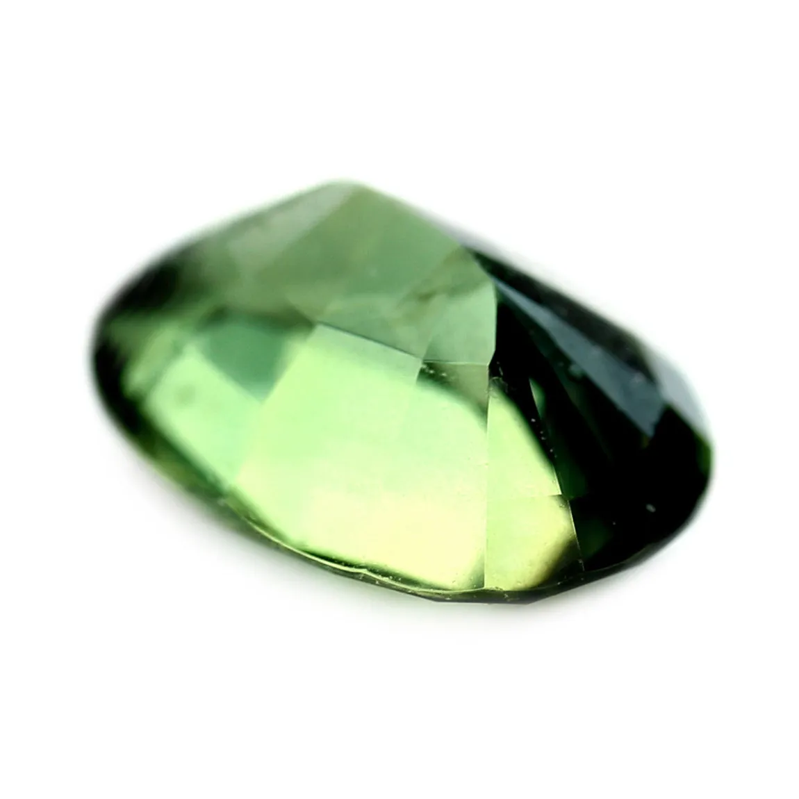 0.93ct Certified Natural Green Sapphire