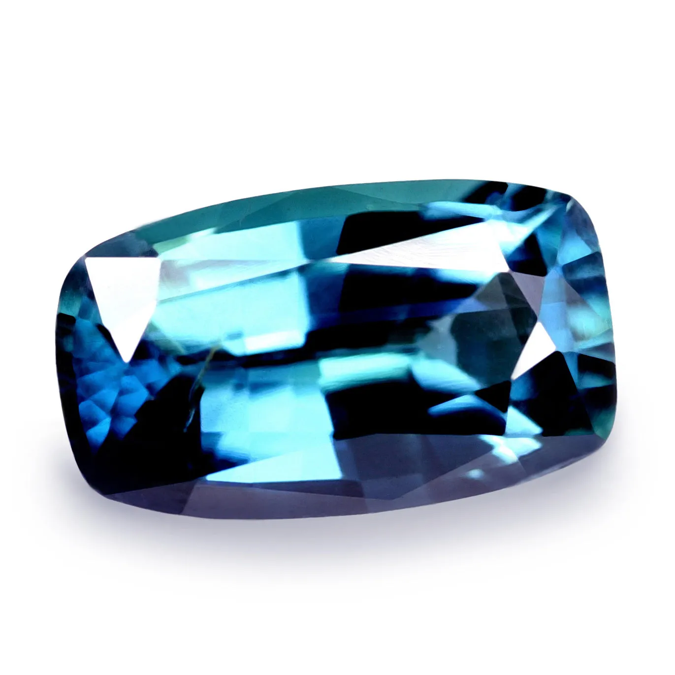 0.93ct Certified Natural Teal Sapphire