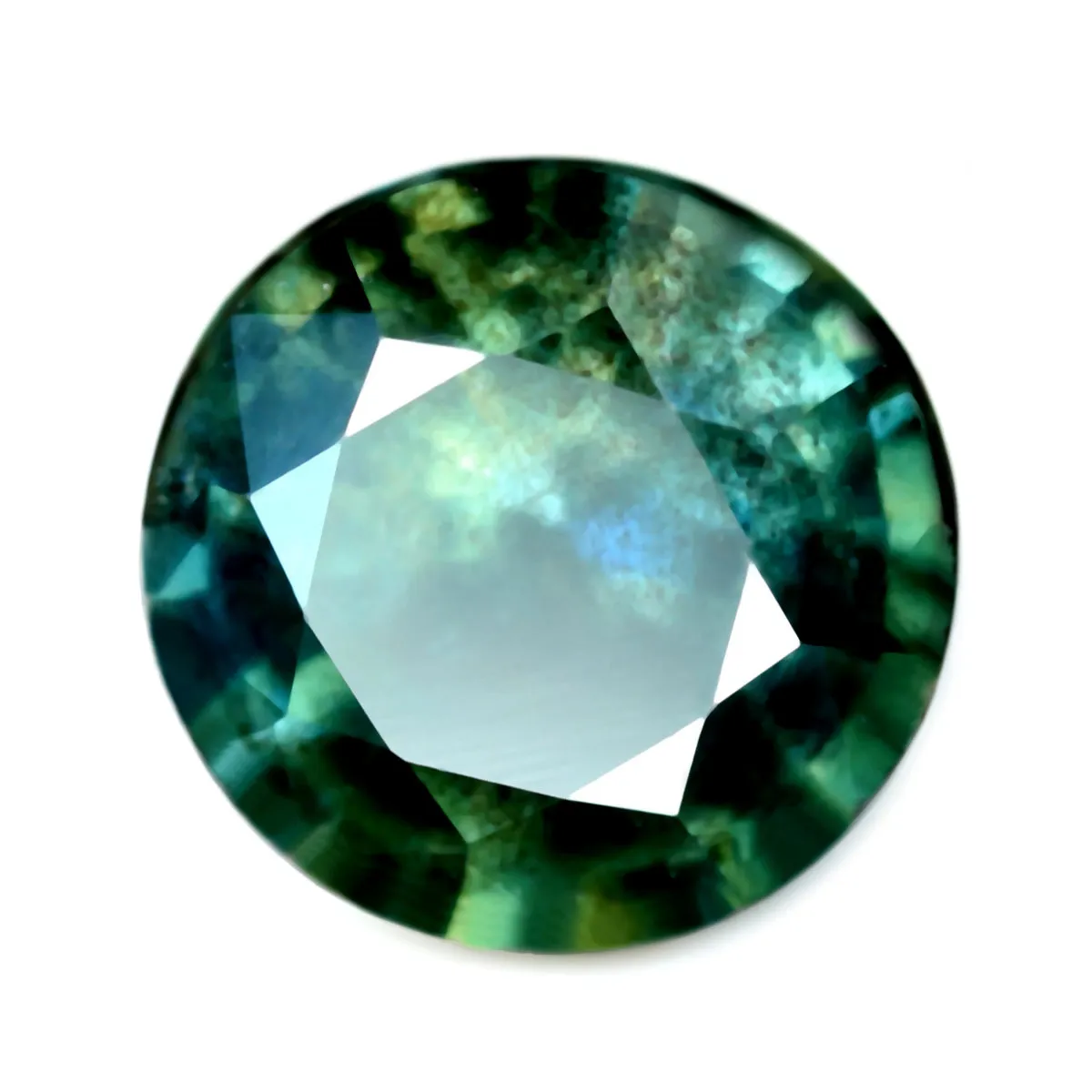 0.94ct Certified Natural Teal Sapphire