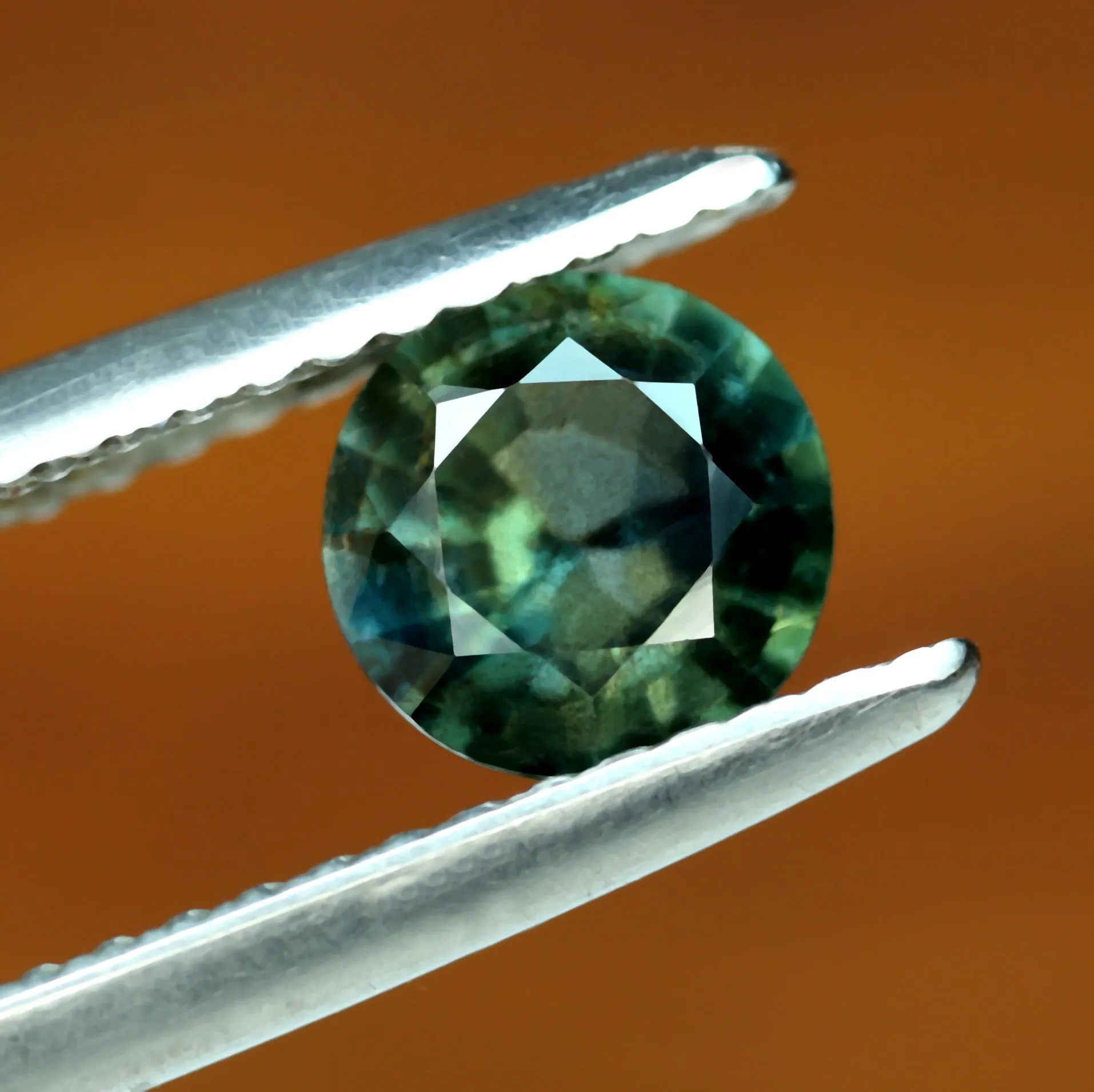0.94ct Certified Natural Teal Sapphire