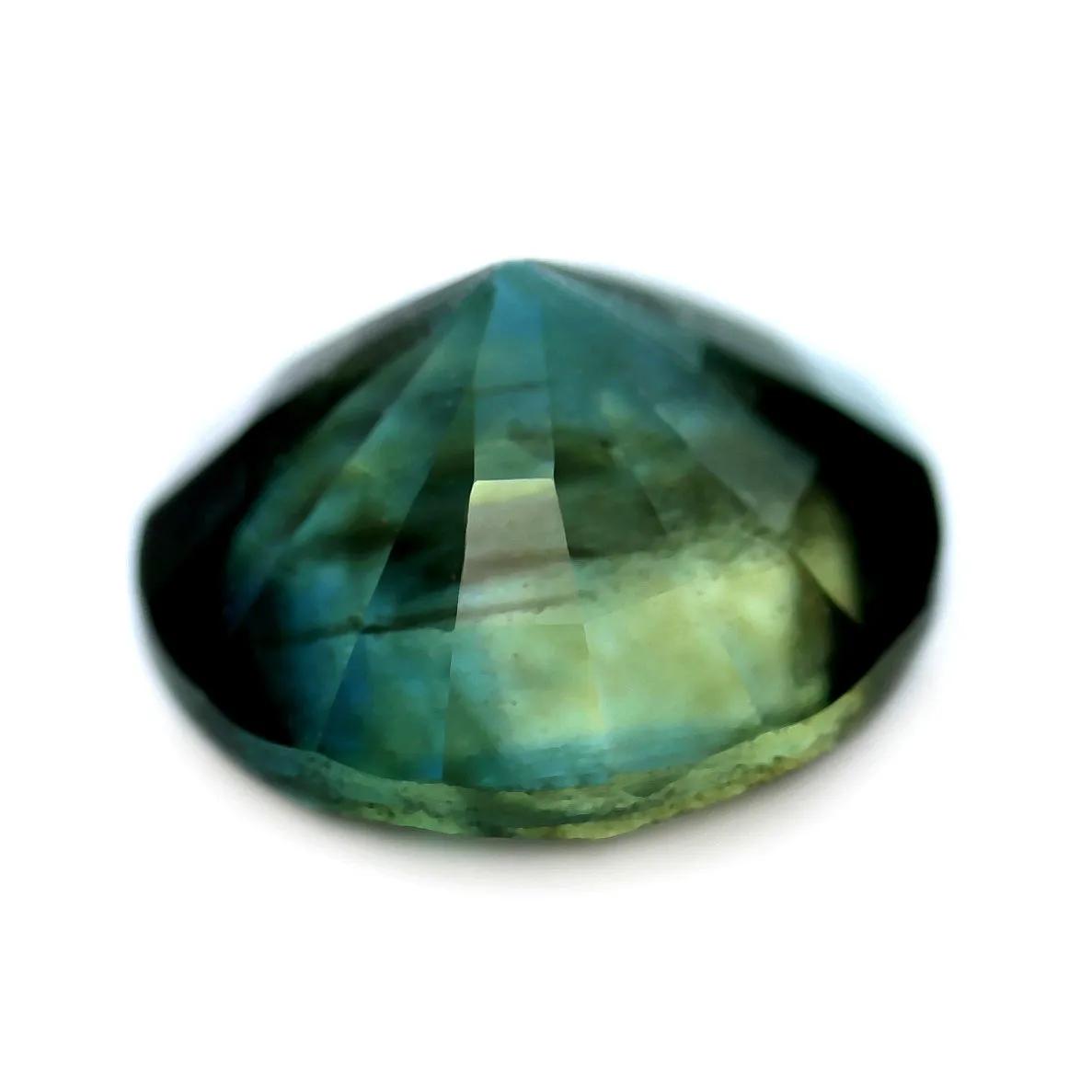0.94ct Certified Natural Teal Sapphire