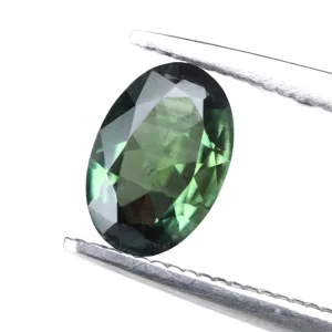 0.94ct Certified Natural Teal Sapphire