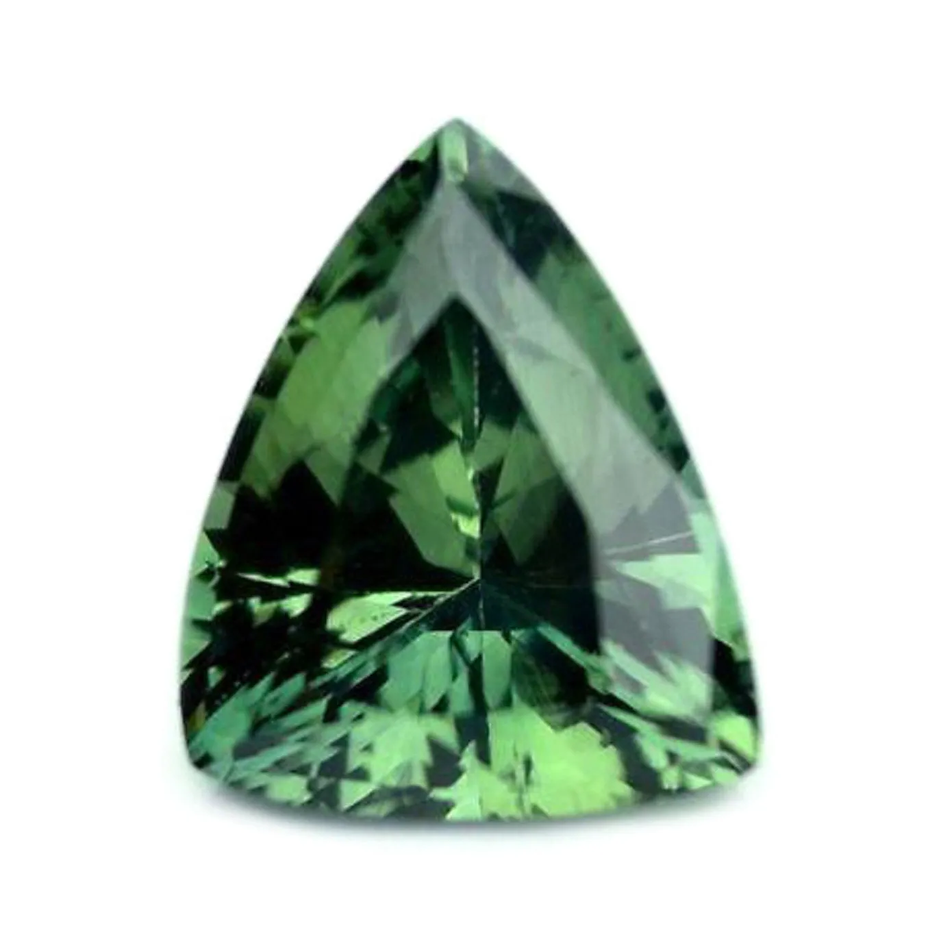 0.95ct Certified Natural Green Sapphire