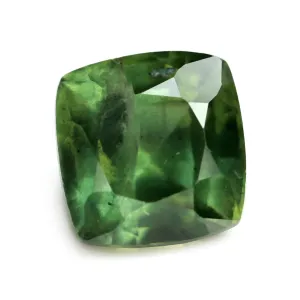 0.95ct Certified Natural Green Sapphire