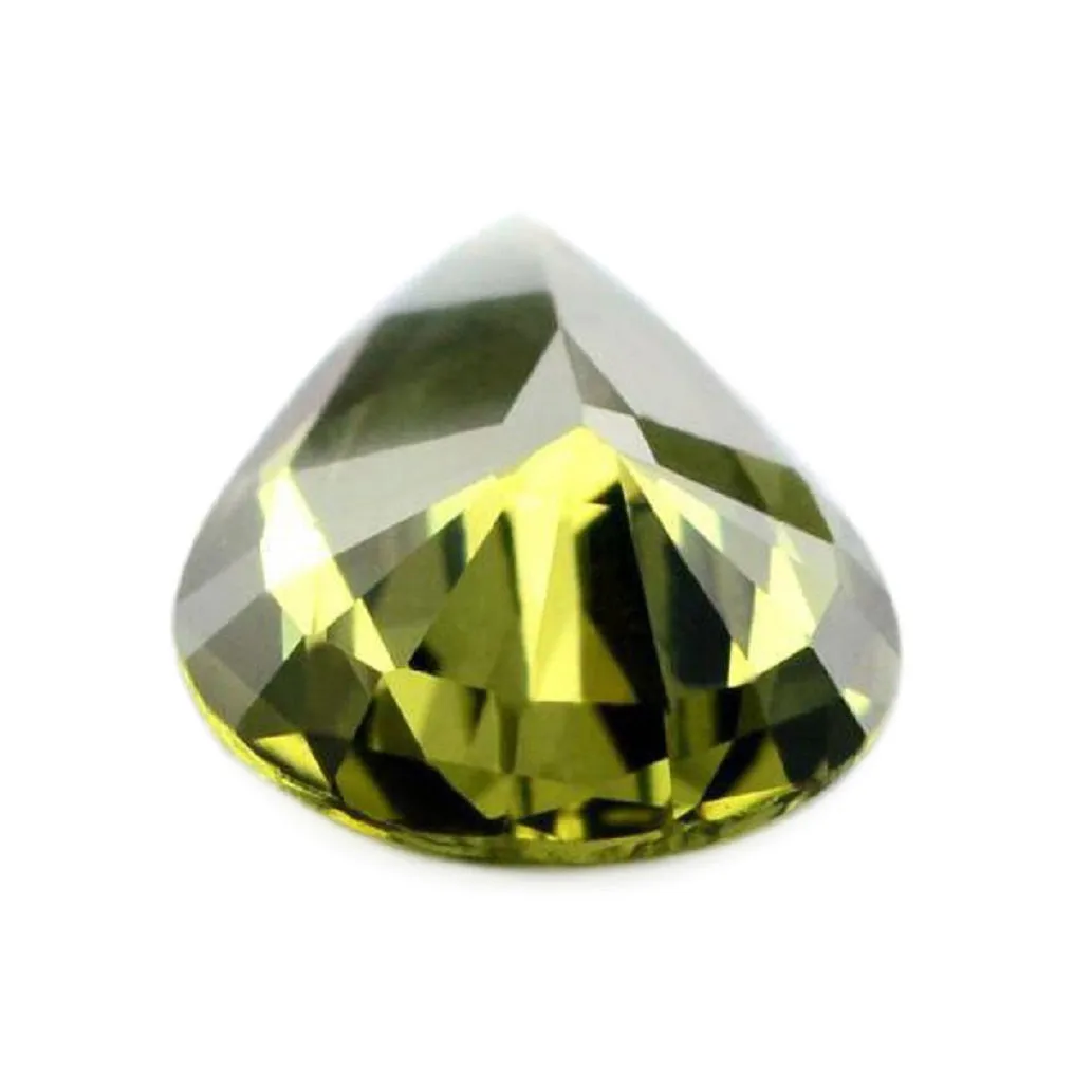 0.96ct Certified Natural Green Sapphire