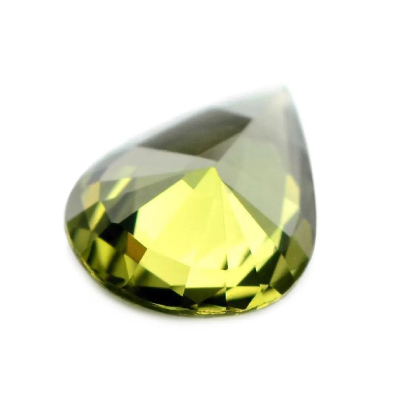 0.96ct Certified Natural Green Sapphire