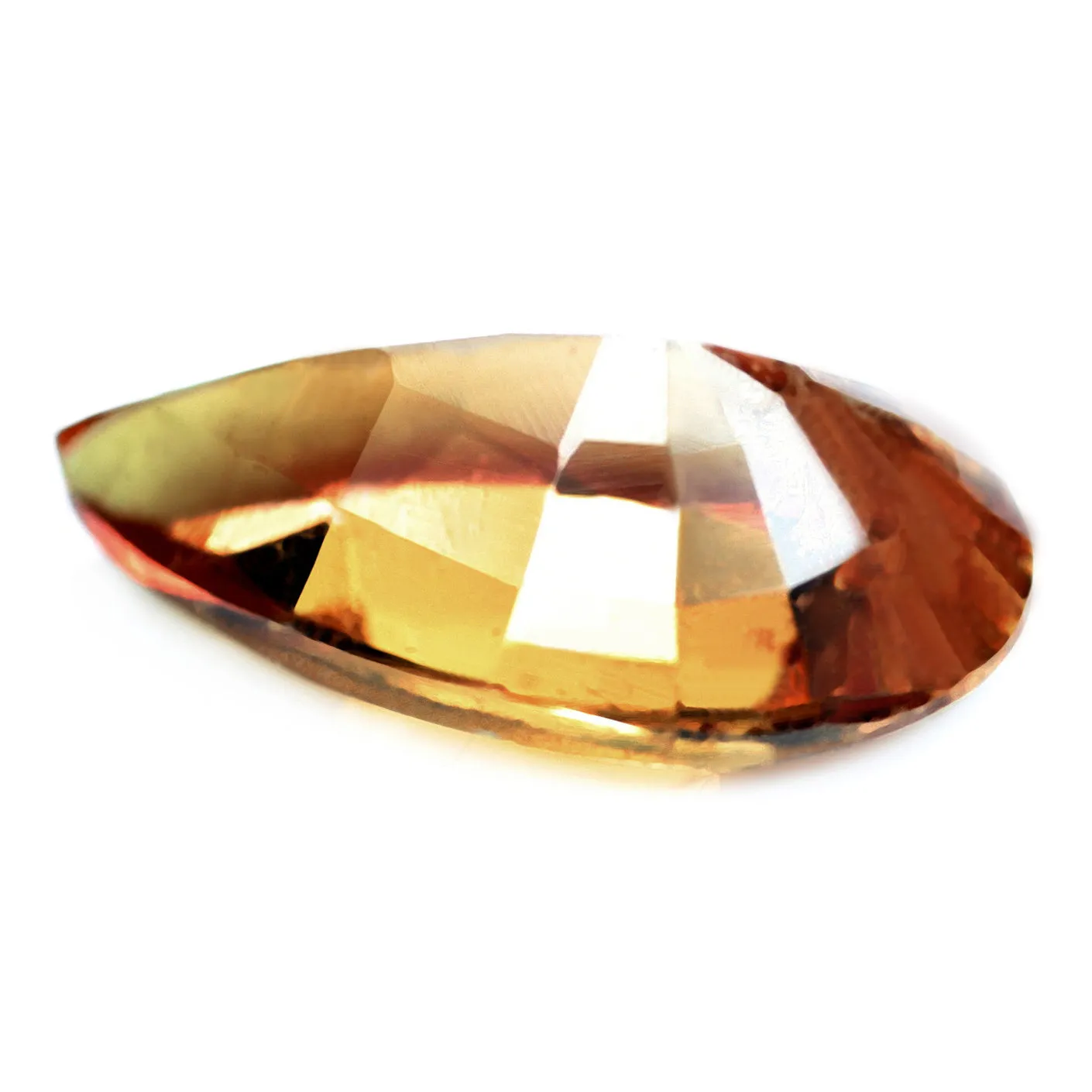 0.96ct Certified Natural Orange Sapphire