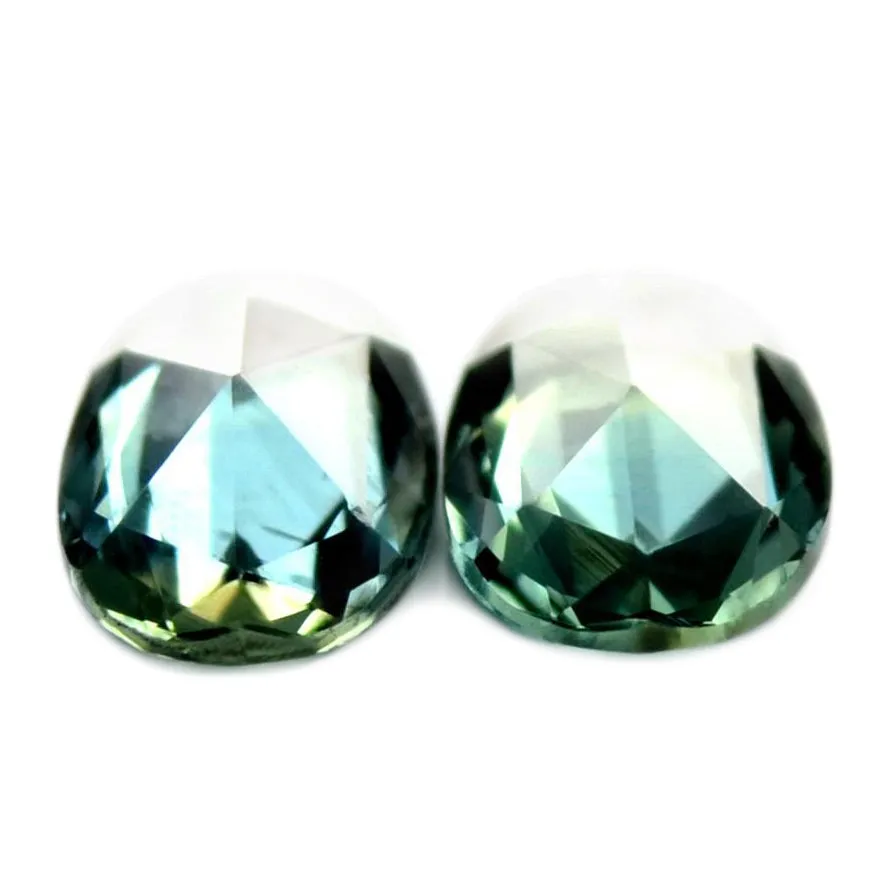 0.96ct Certified Natural Teal Sapphire
