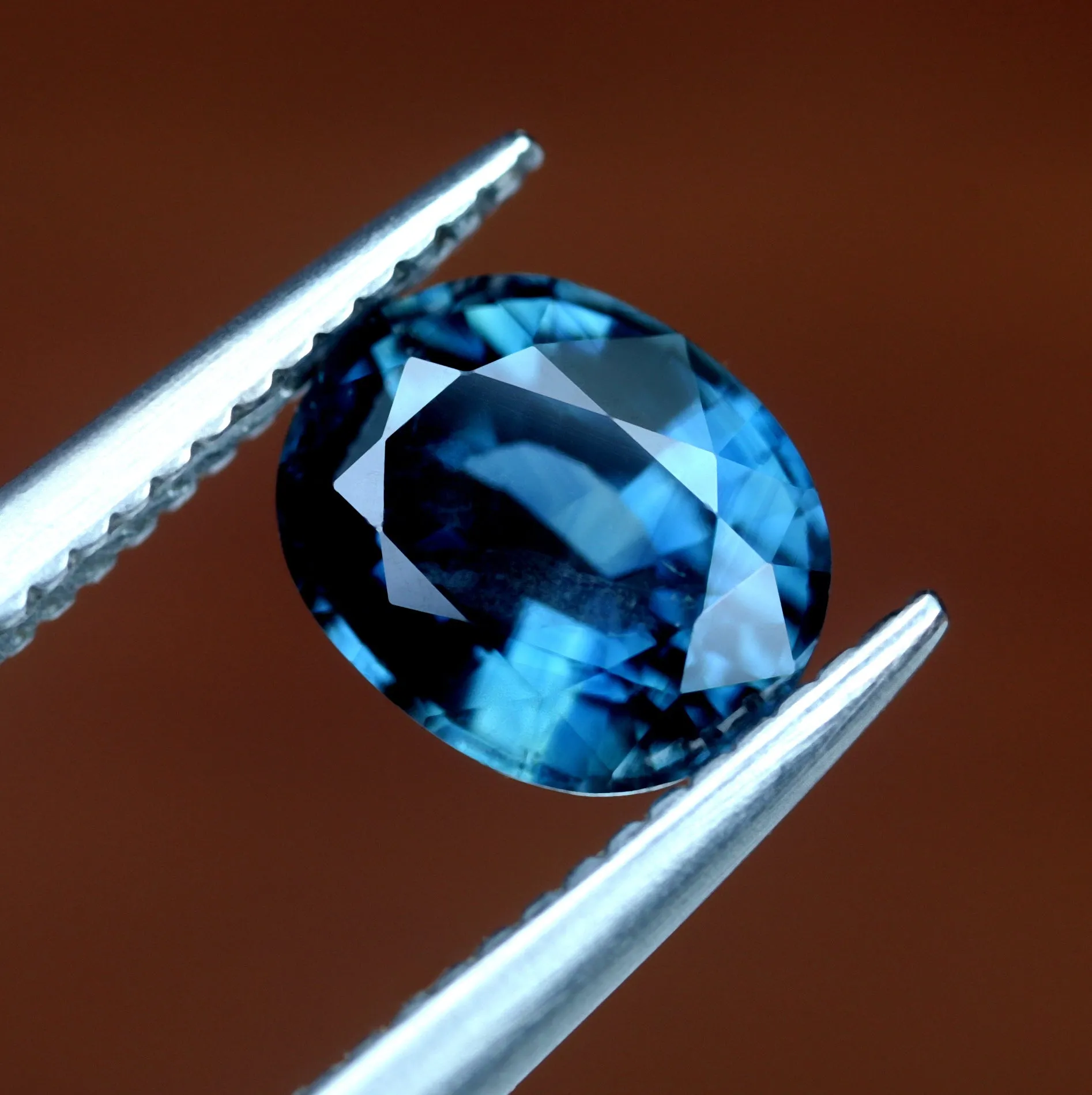 0.97ct Certified Natural Blue Sapphire