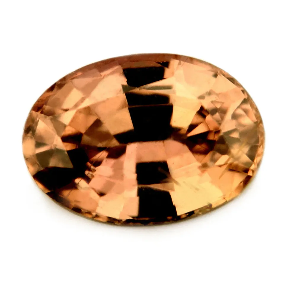 0.97ct Certified Natural Champagne Sapphire