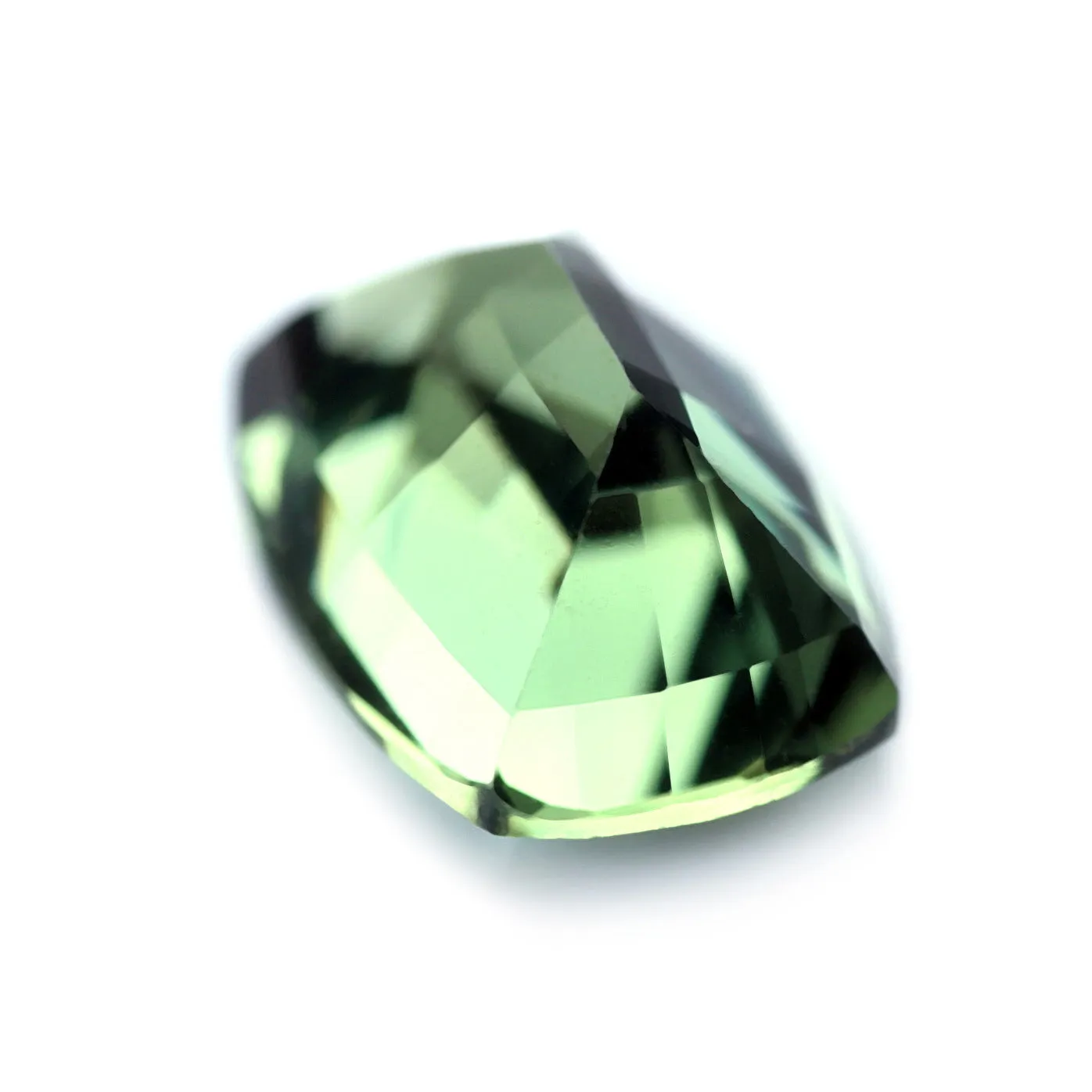 0.97ct Certified Natural Green Sapphire