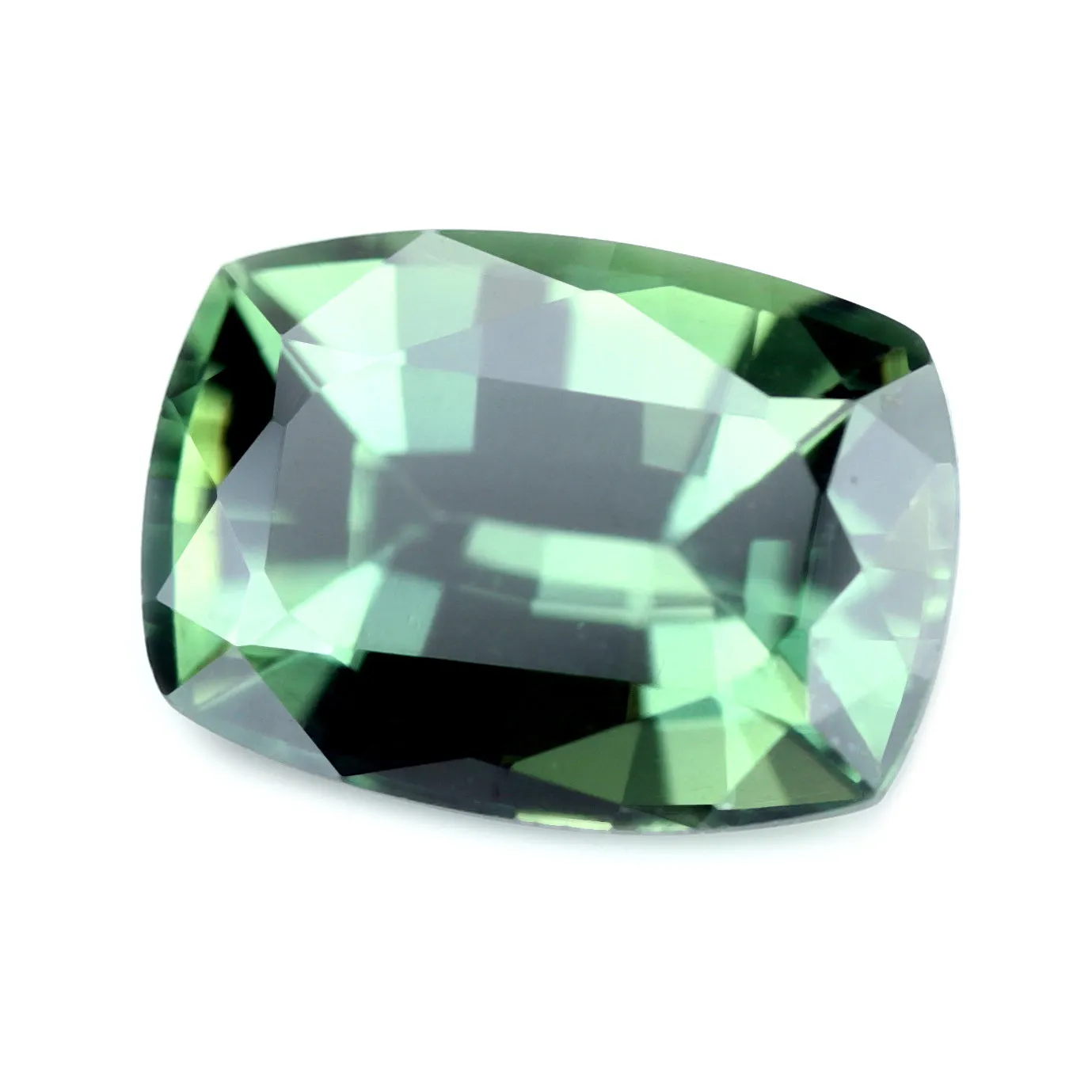 0.97ct Certified Natural Green Sapphire