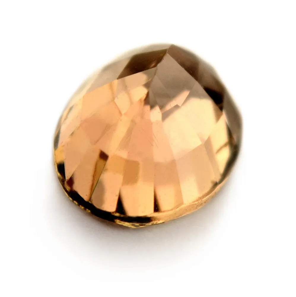 0.98ct Certified Natural Peach Sapphire
