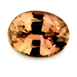0.98ct Certified Natural Peach Sapphire
