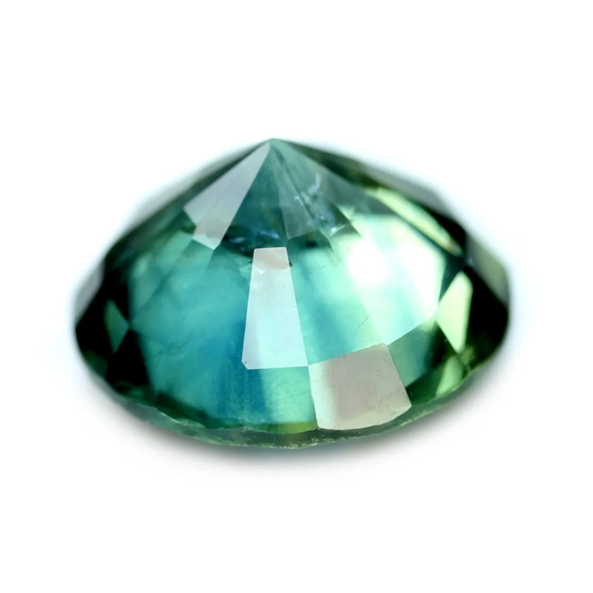 0.98ct Certified Natural Teal Sapphire
