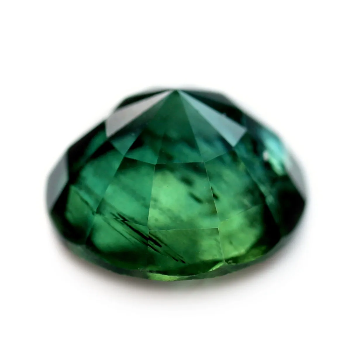 0.99ct Certified Natural Green Sapphire