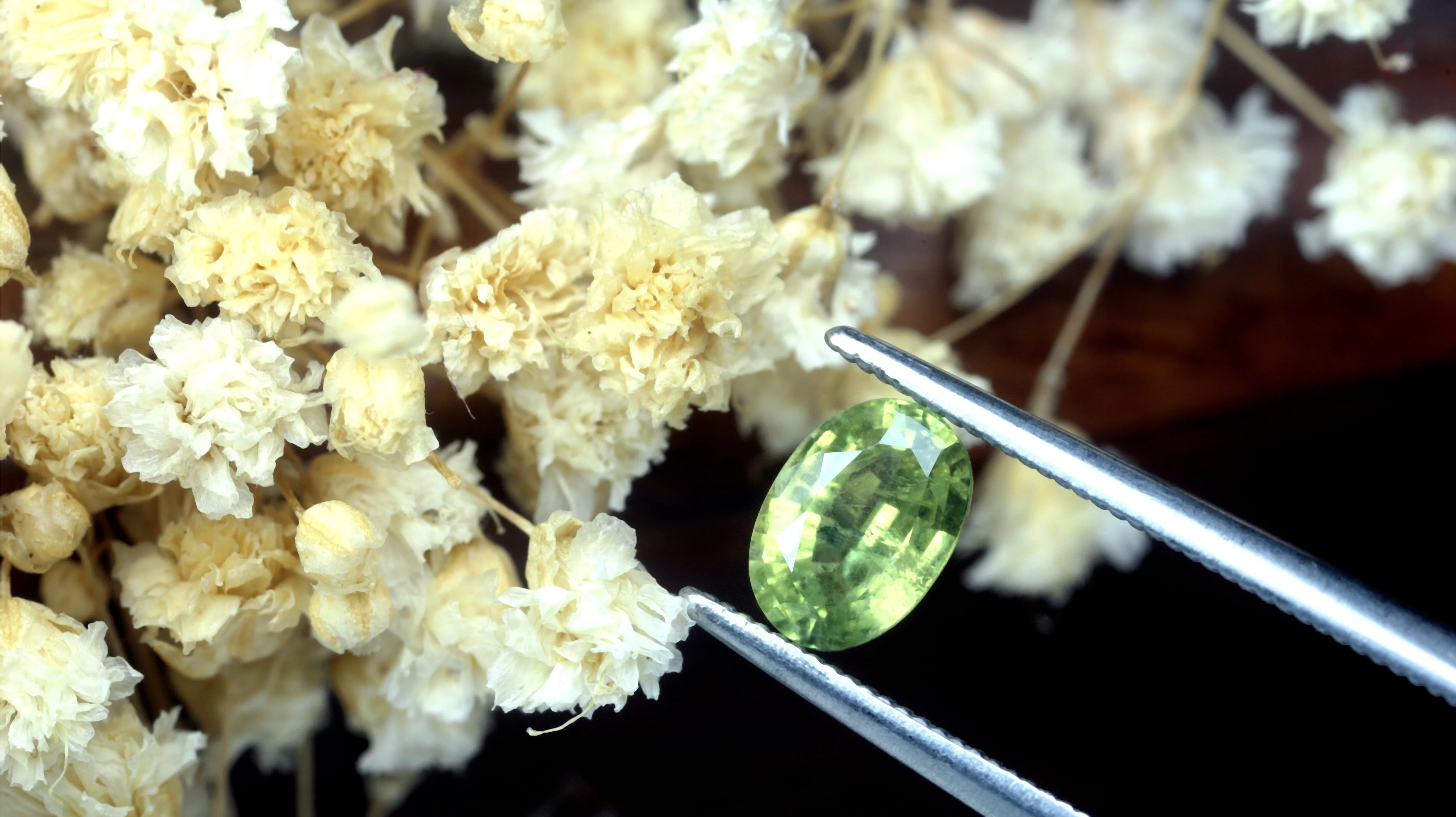 0.99ct Certified Natural Green Sapphire