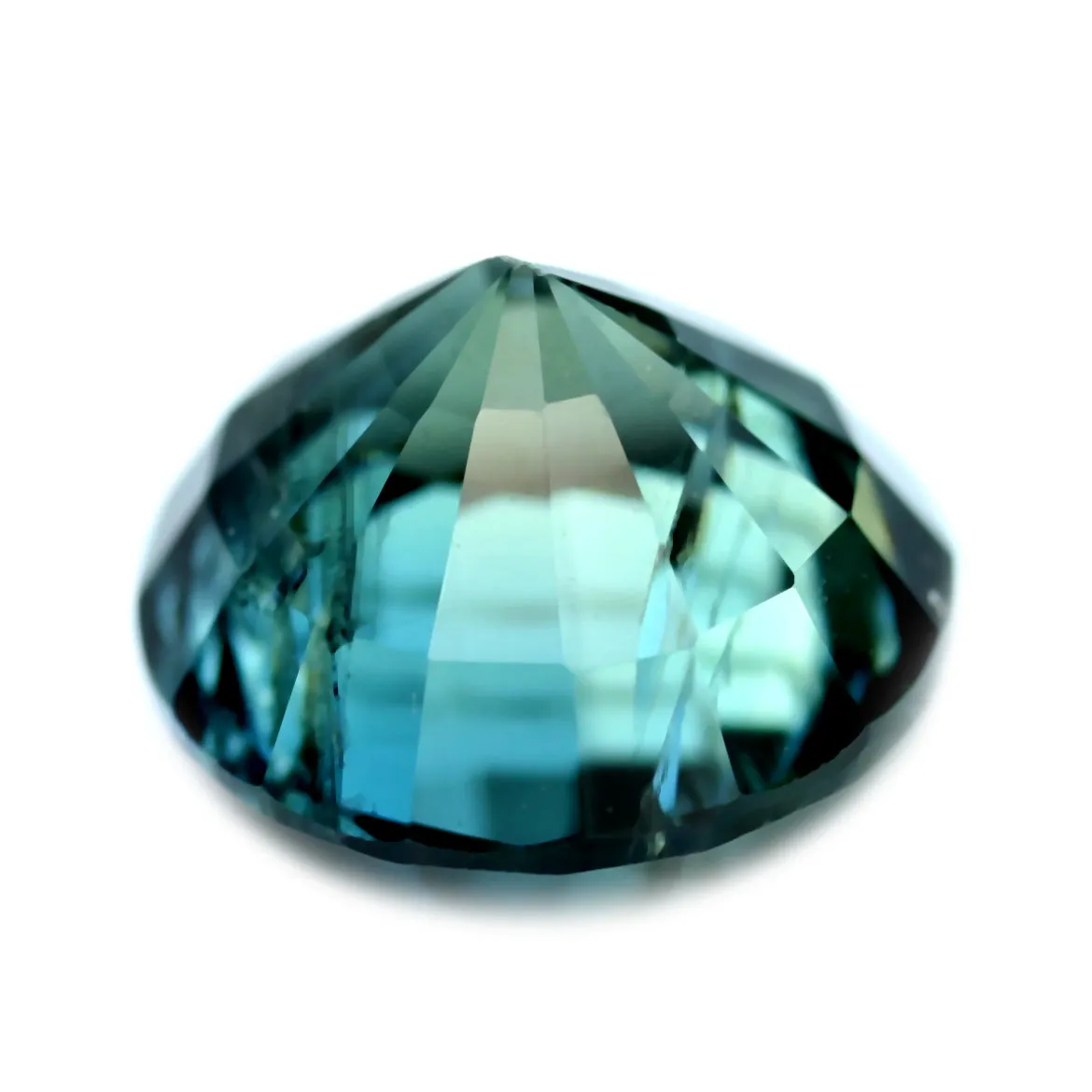 0.99ct Certified Natural Teal Sapphire