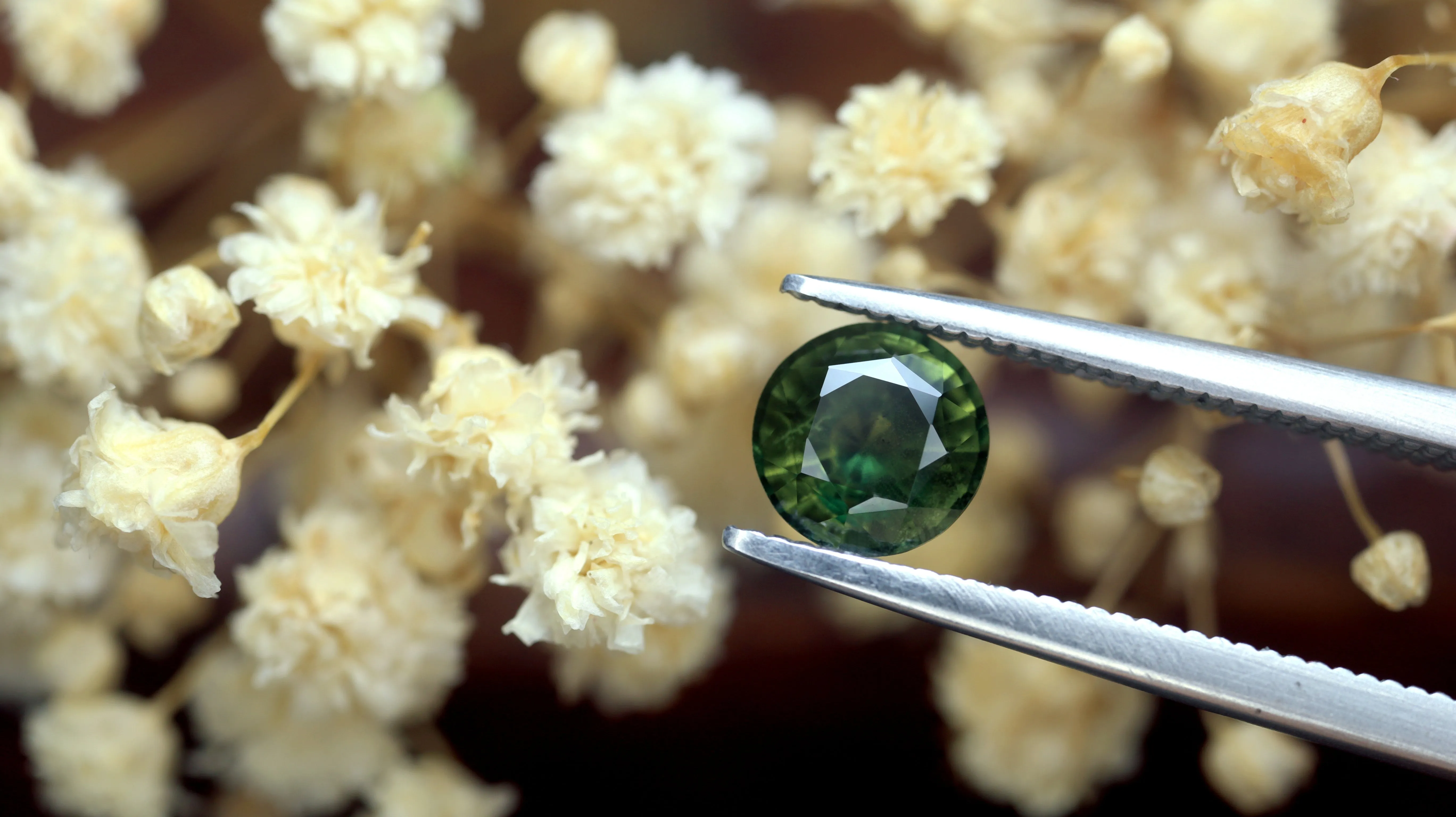 1.00ct Certified Natural Green Sapphire