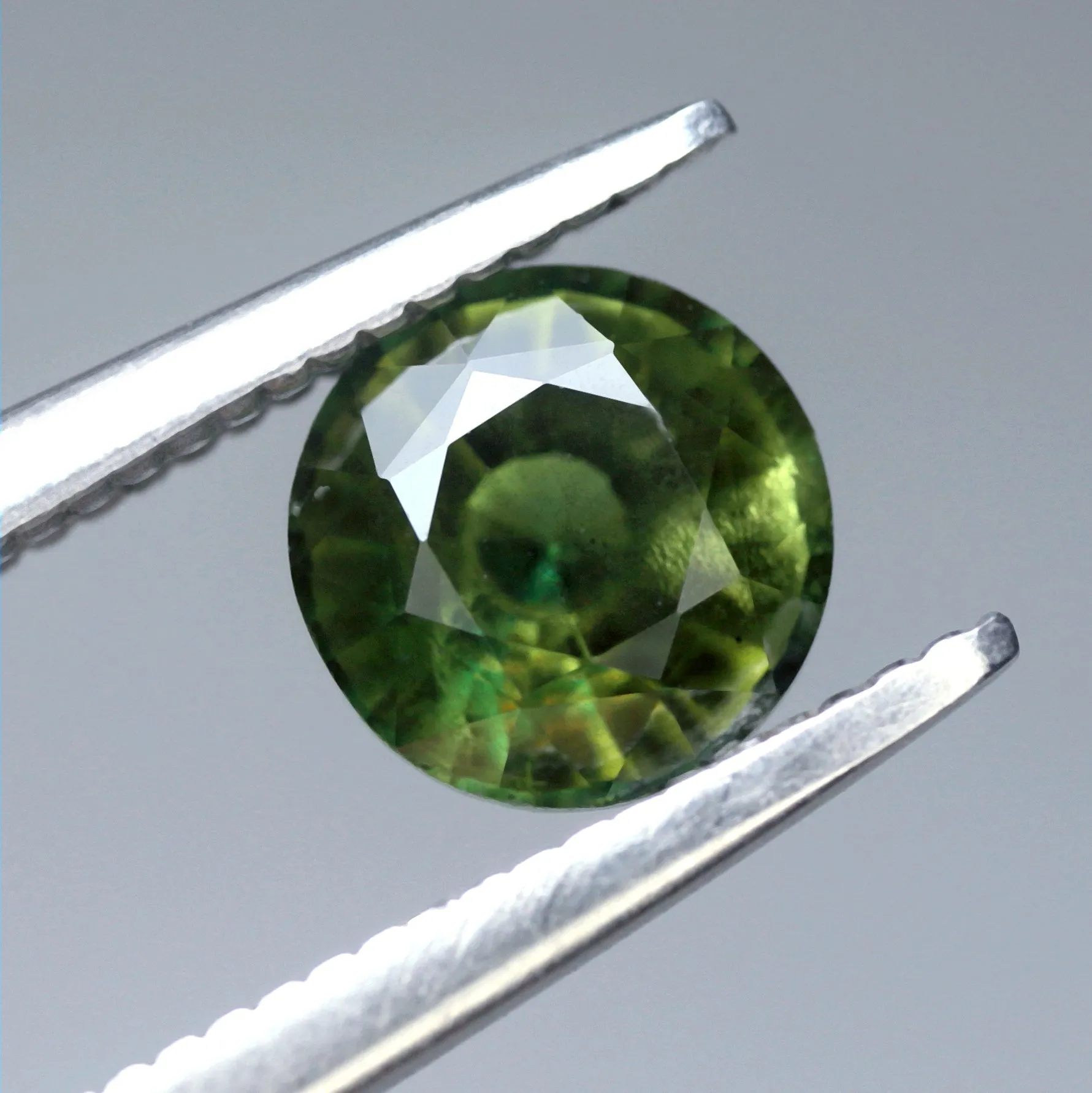 1.00ct Certified Natural Green Sapphire