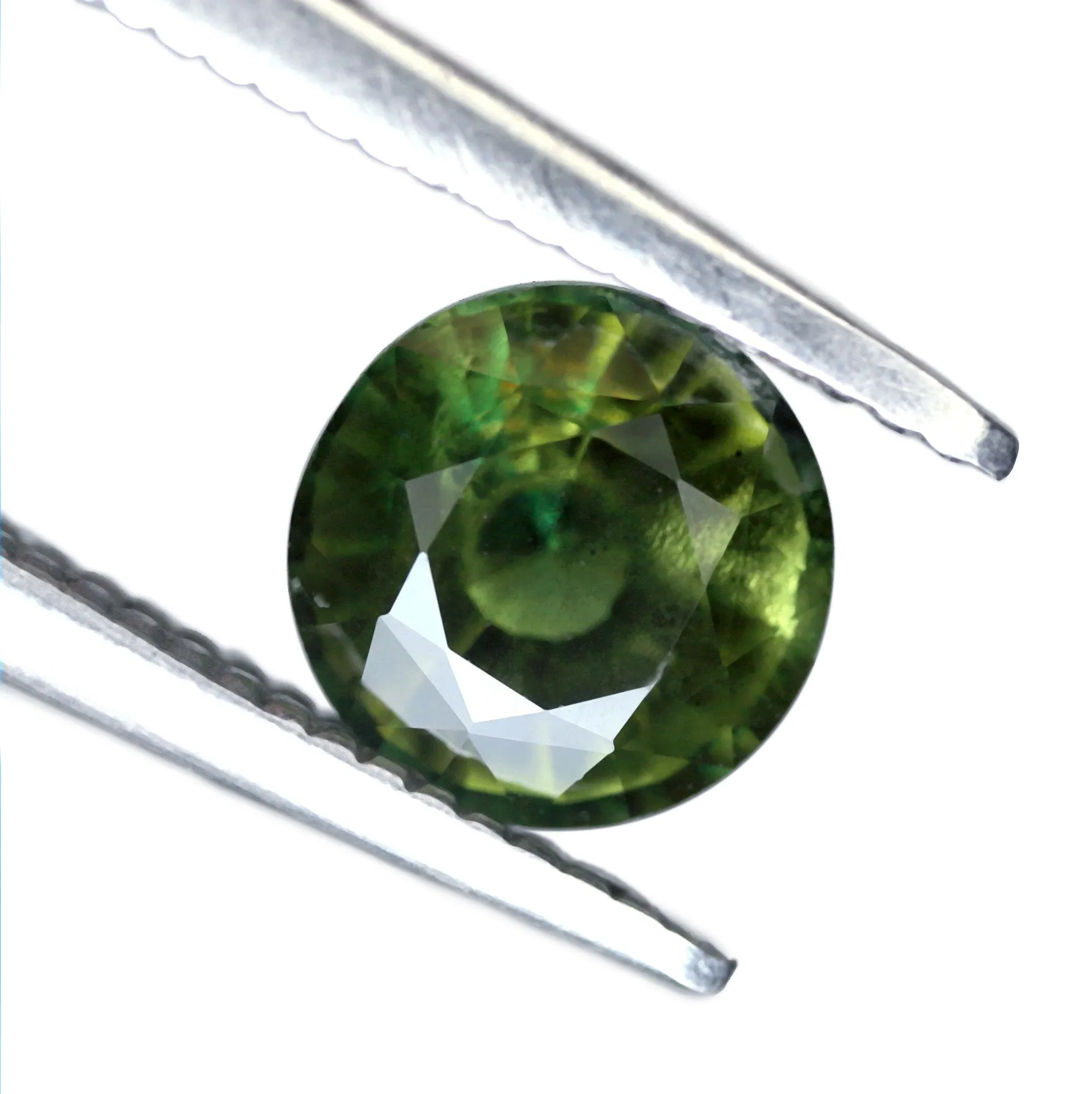 1.00ct Certified Natural Green Sapphire