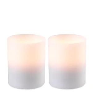 110883 - Artificial Candle deep 3.94" dia x 4.72" H S/2