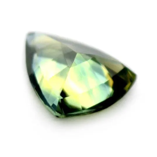 1.12 ct Certified Natural Green Sapphire