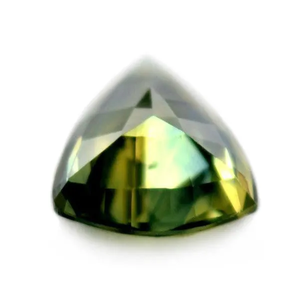 1.12 ct Certified Natural Green Sapphire