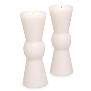 115377 - Artificial Candle Arto L set of 2