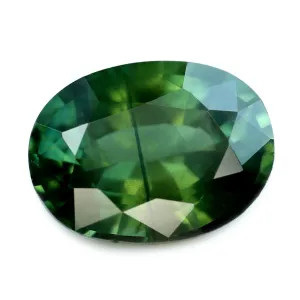 1.20ct Certified Natural Green Sapphire