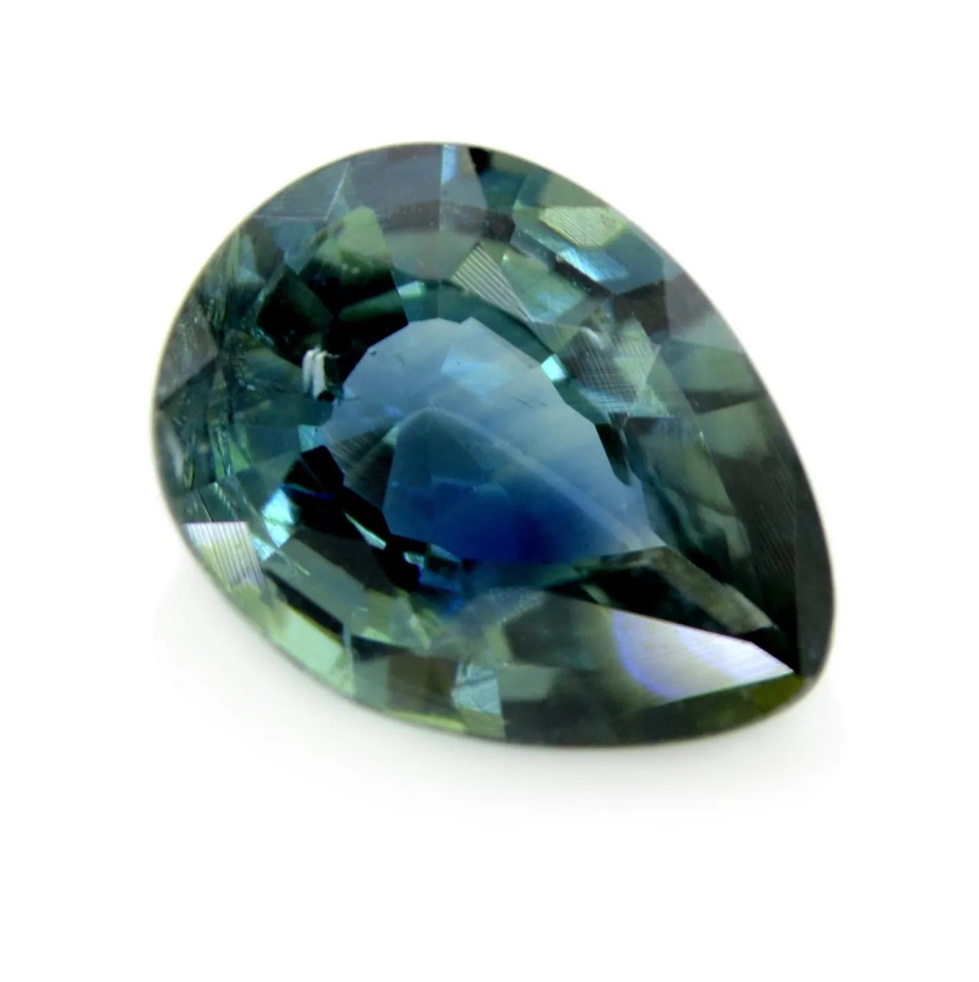 1.20ct Certified Natural Teal Sapphire