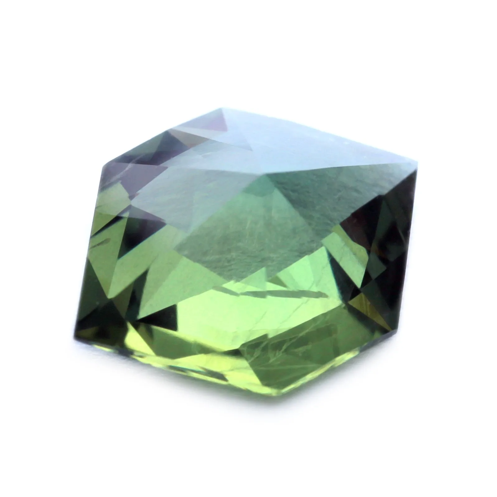 1.26ct Certified Natural Green Sapphire