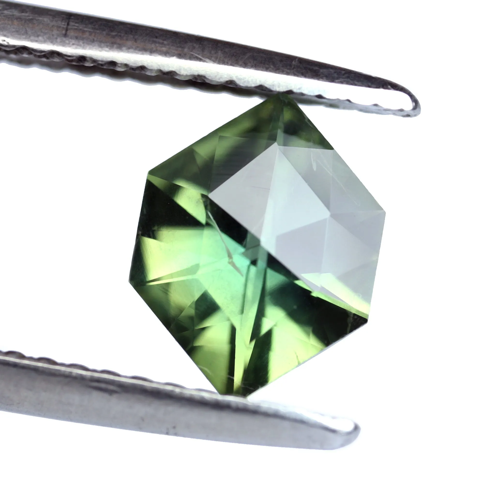 1.26ct Certified Natural Green Sapphire