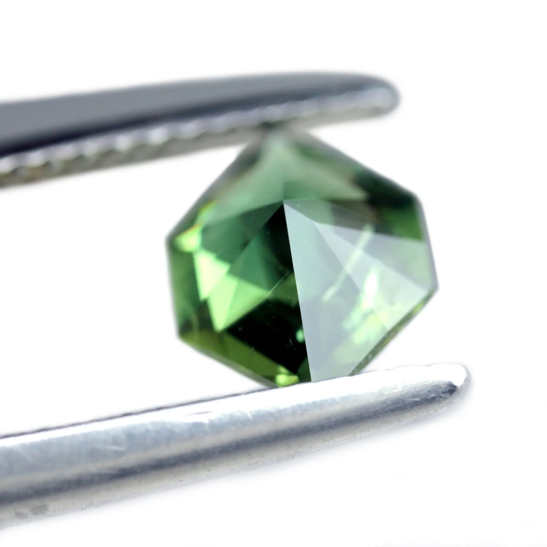 1.26ct Certified Natural Green Sapphire