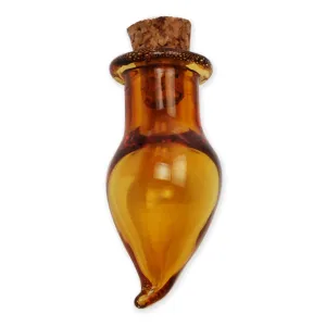 13 * 28mm Light coffee chili shape Tiny corked vial empty small glass bottle,wishing bottle,glass jar,tiny corked bottle,empty glass bottles,10pcs/lots