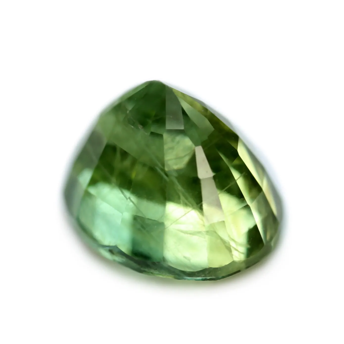 1.34ct Certified Natural Green Sapphire