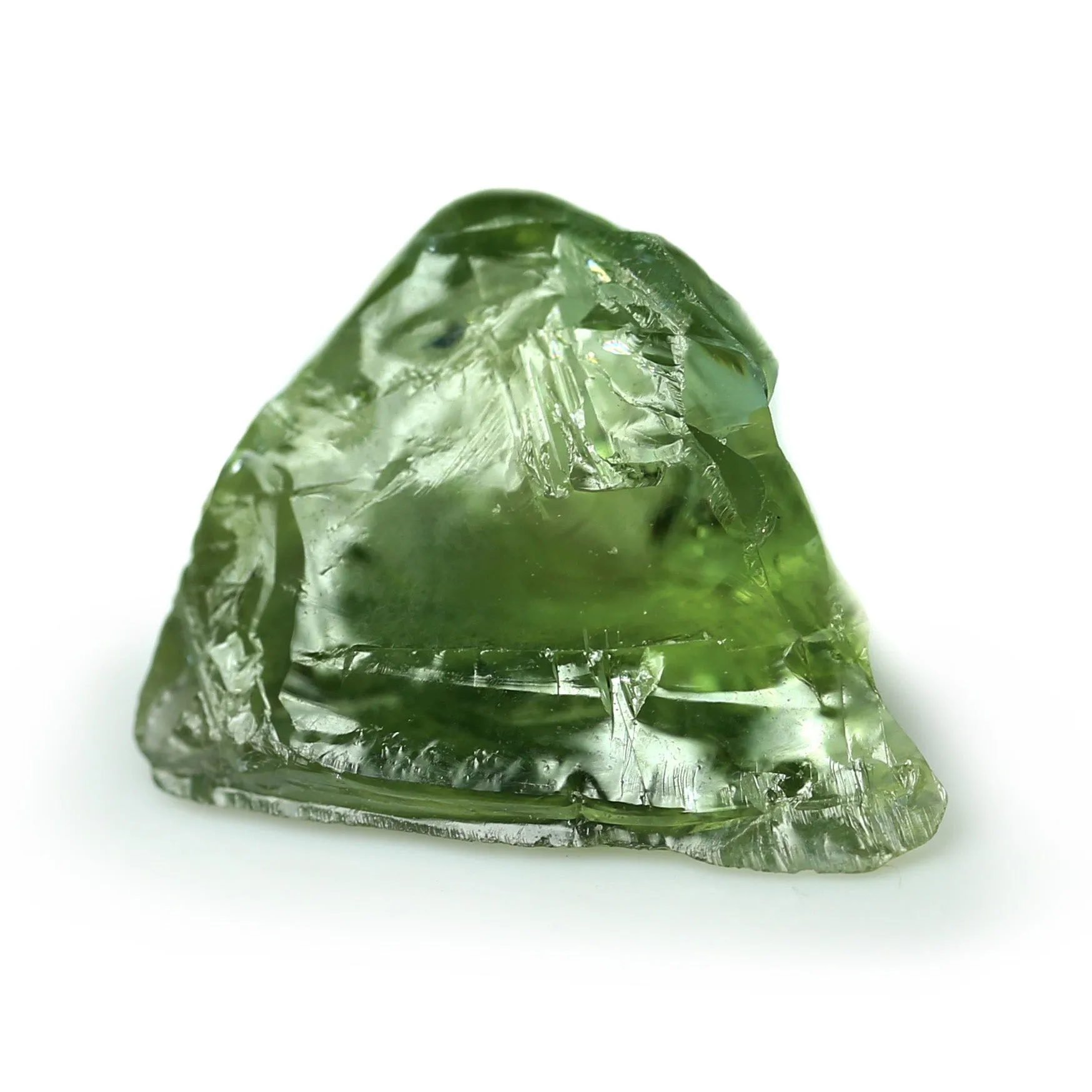 1.36ct Certified Natural Green Sapphire