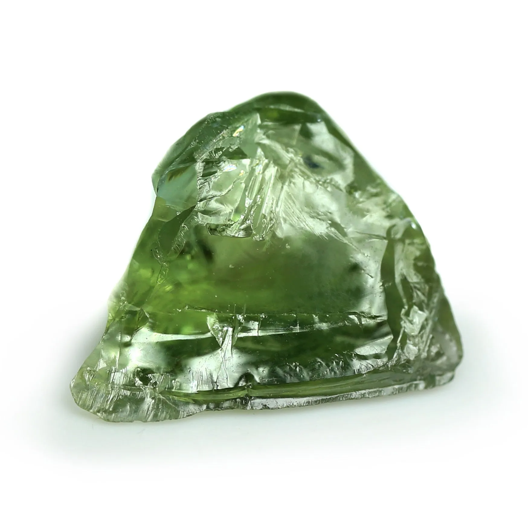 1.36ct Certified Natural Green Sapphire