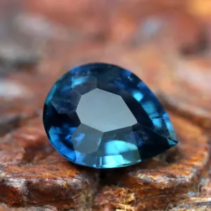 1.38ct Certified Natural Blue Sapphire