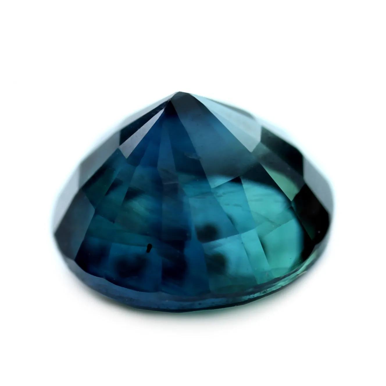 1.47ct Certified Natural Teal Sapphire