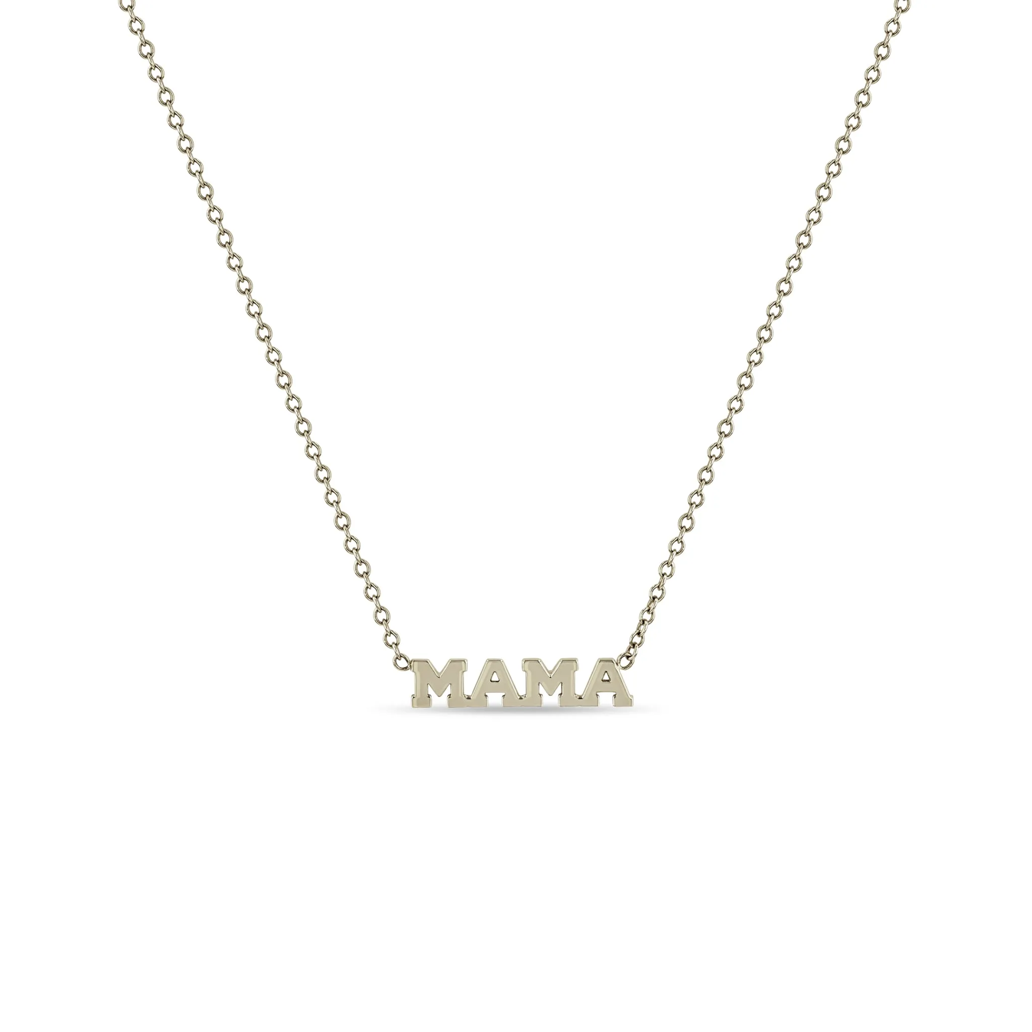 14k Itty Bitty MAMA Necklace