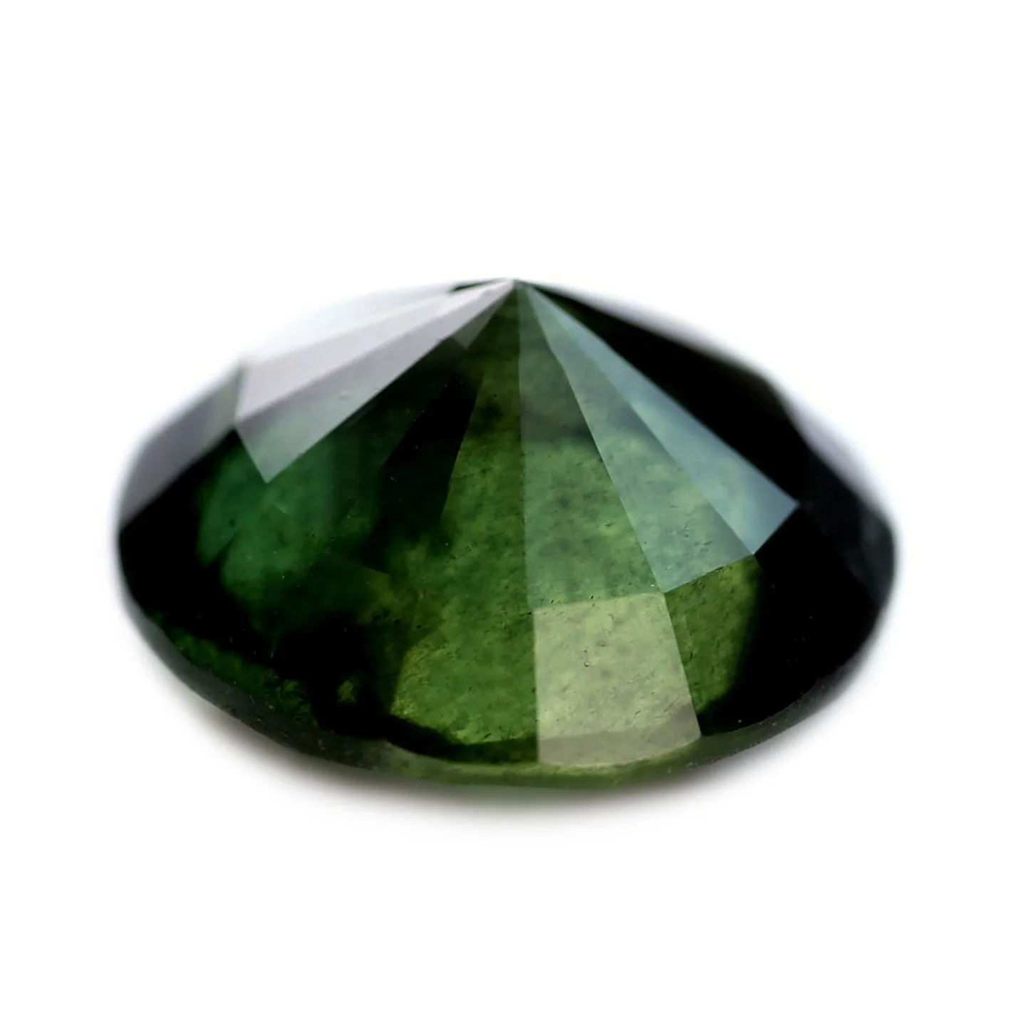 1.54ct Certified Natural Green Sapphire