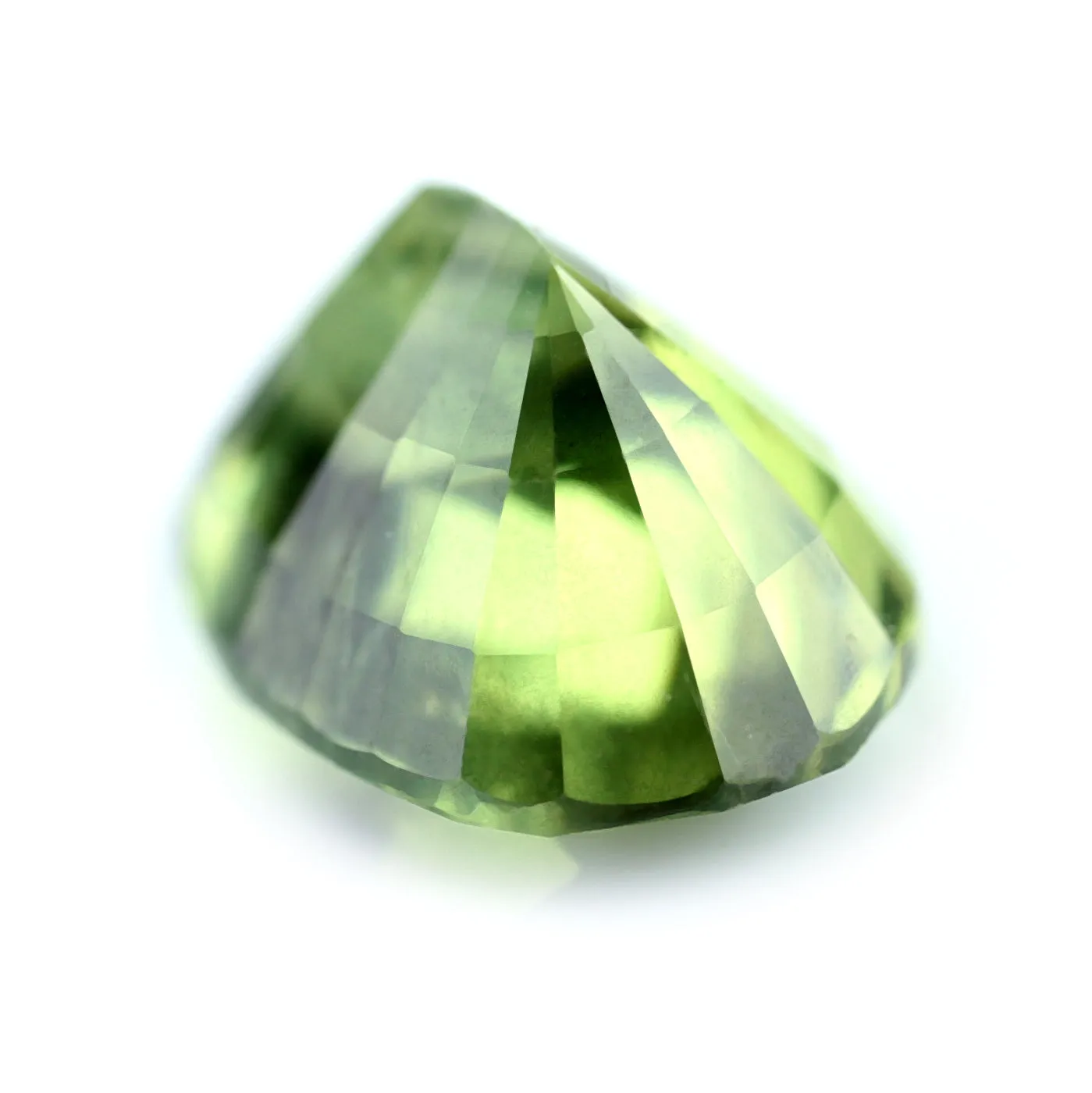 1.55ct Certified Natural Green Sapphire