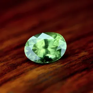 1.55ct Certified Natural Green Sapphire