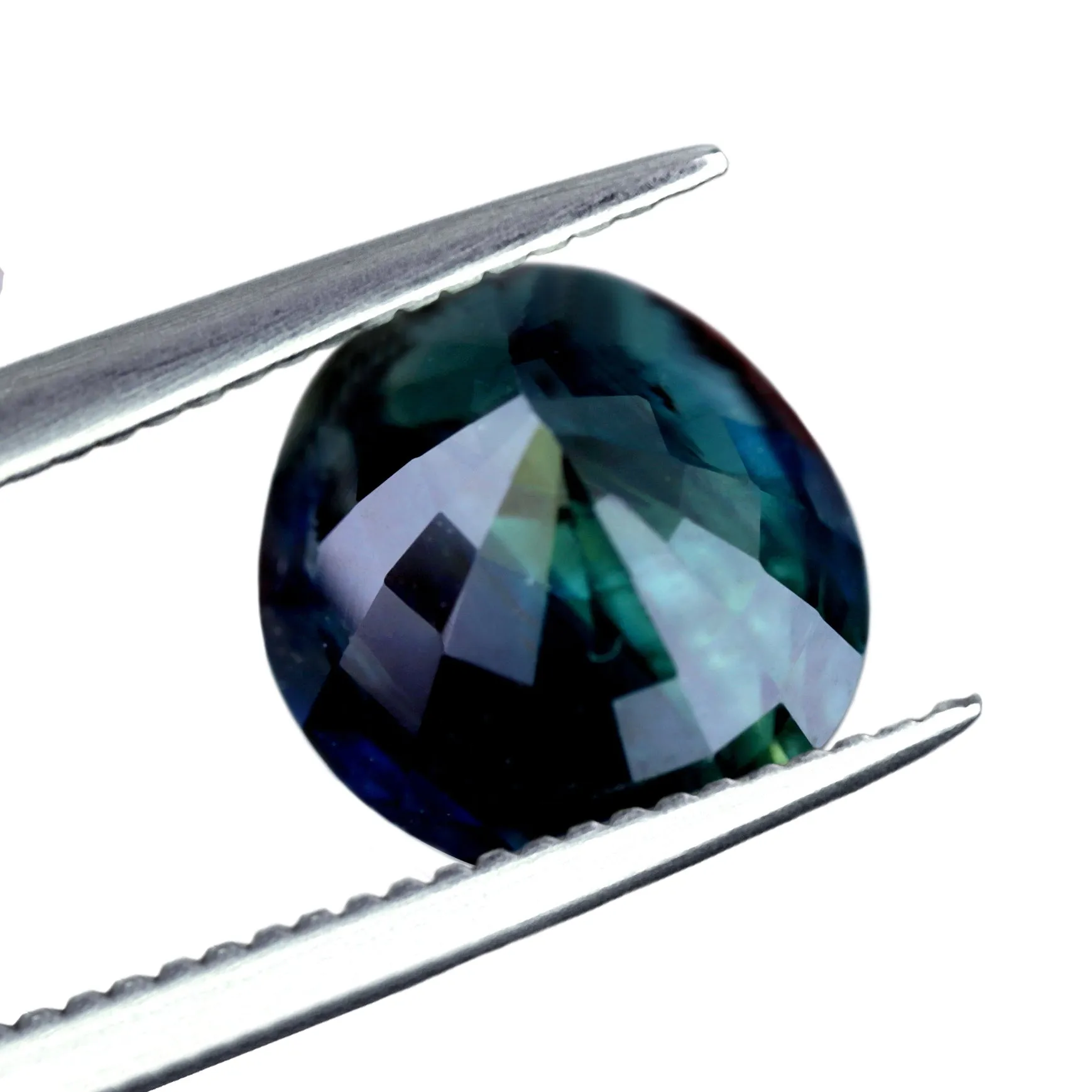 1.62ct Certified Natural Teal Sapphire